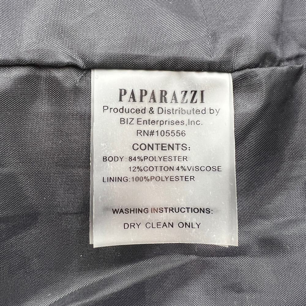 Paparazzi Patchwork Coat Leopard Print Jacquard F… - image 7